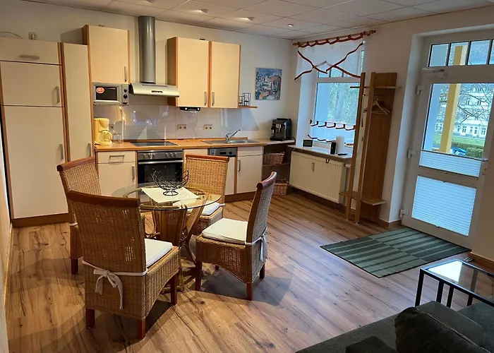 Ferienwohnung Elsterveilchen 100 M Bis Zur Soletherme Und Theater