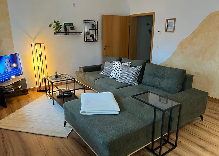 Ferienwohnung Elsterveilchen 100 M Bis Zur Soletherme Und Theater